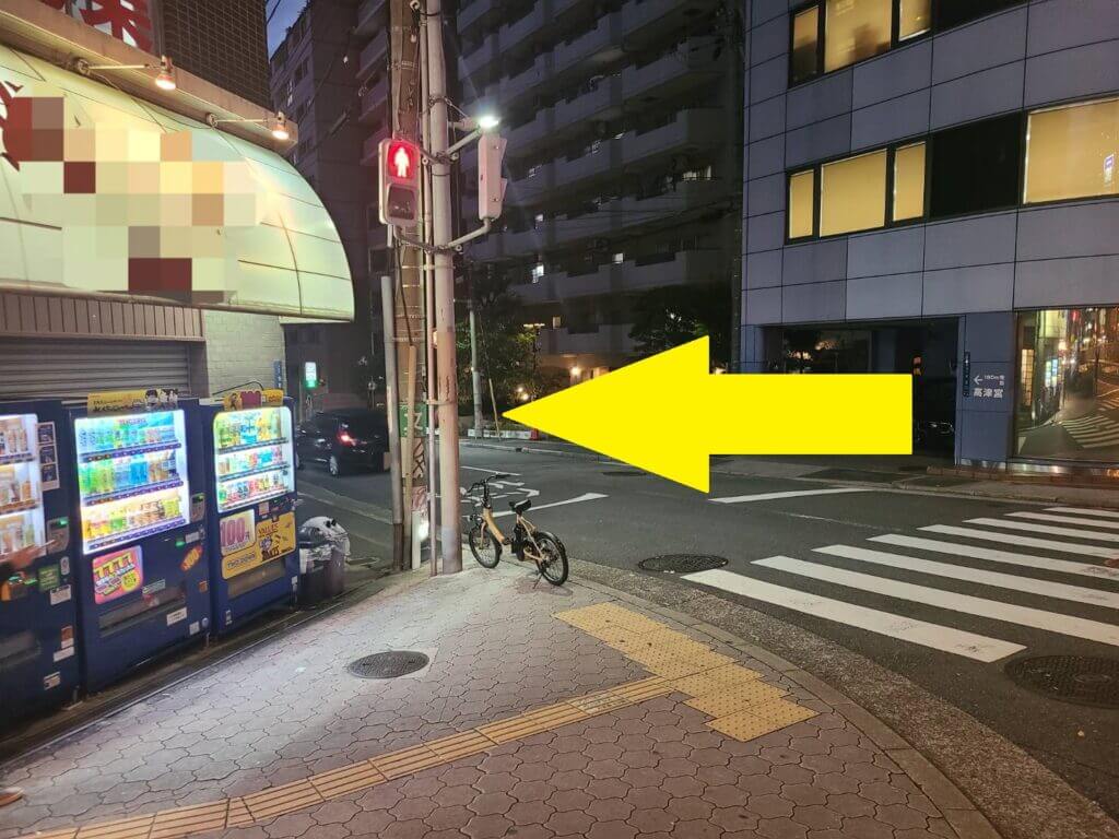 駅から店舗までのアクセス