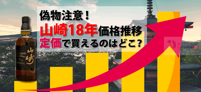 偽物注意！山崎18年価格推移。定価で買えるのはビックカメラ・抽選販売か ｜お酒買取専門店LINXAS（リンクサス）